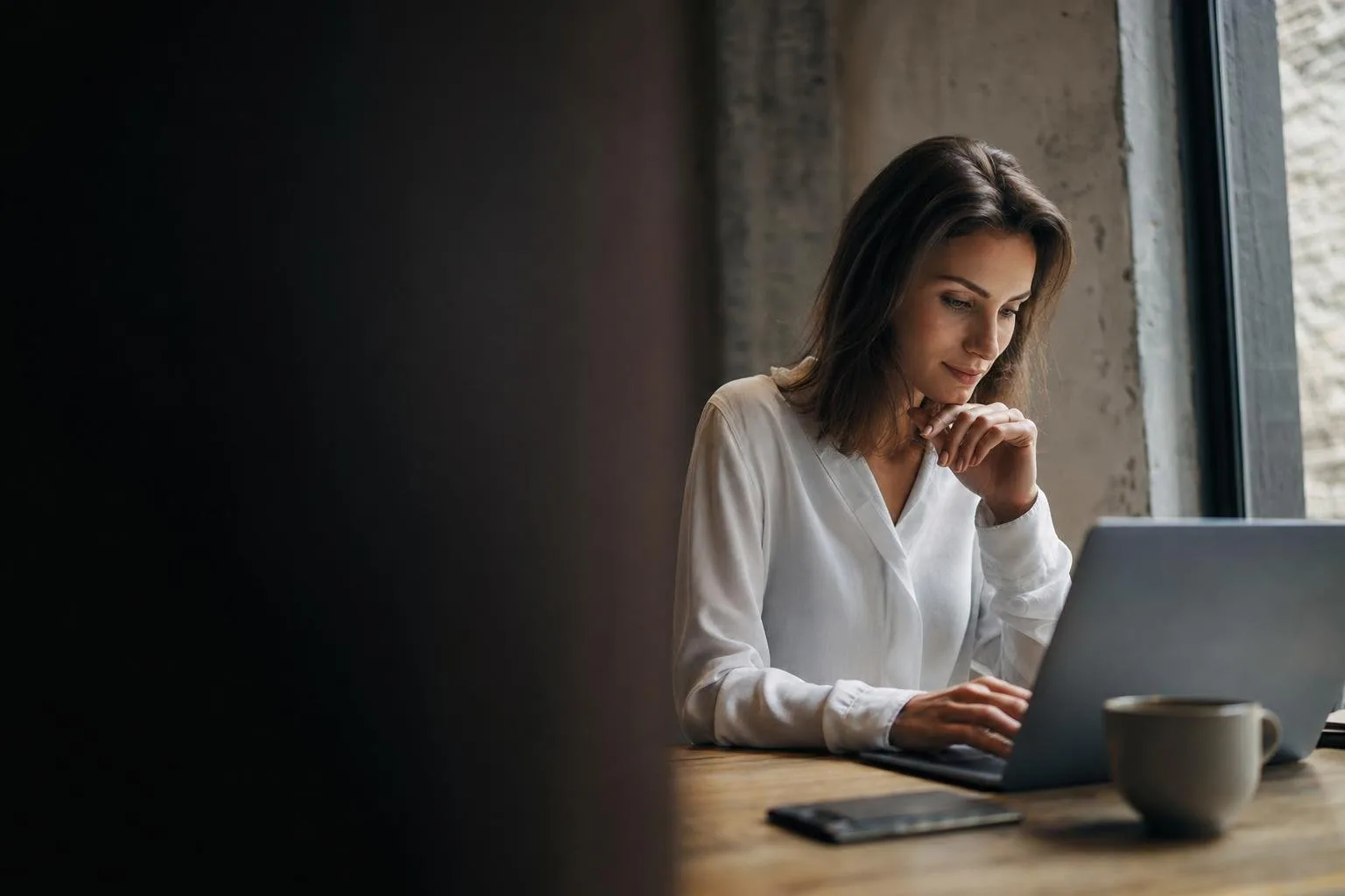 Developer workstation with a login flow open in the editor